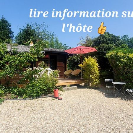 Chalet En Pleine Nature Au Bord D'Un Etang Lanvallay Exterior photo